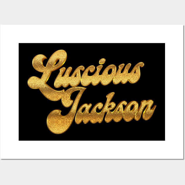 Luscious Jackson // 90s Style Fan Design Wall Art by DankFutura